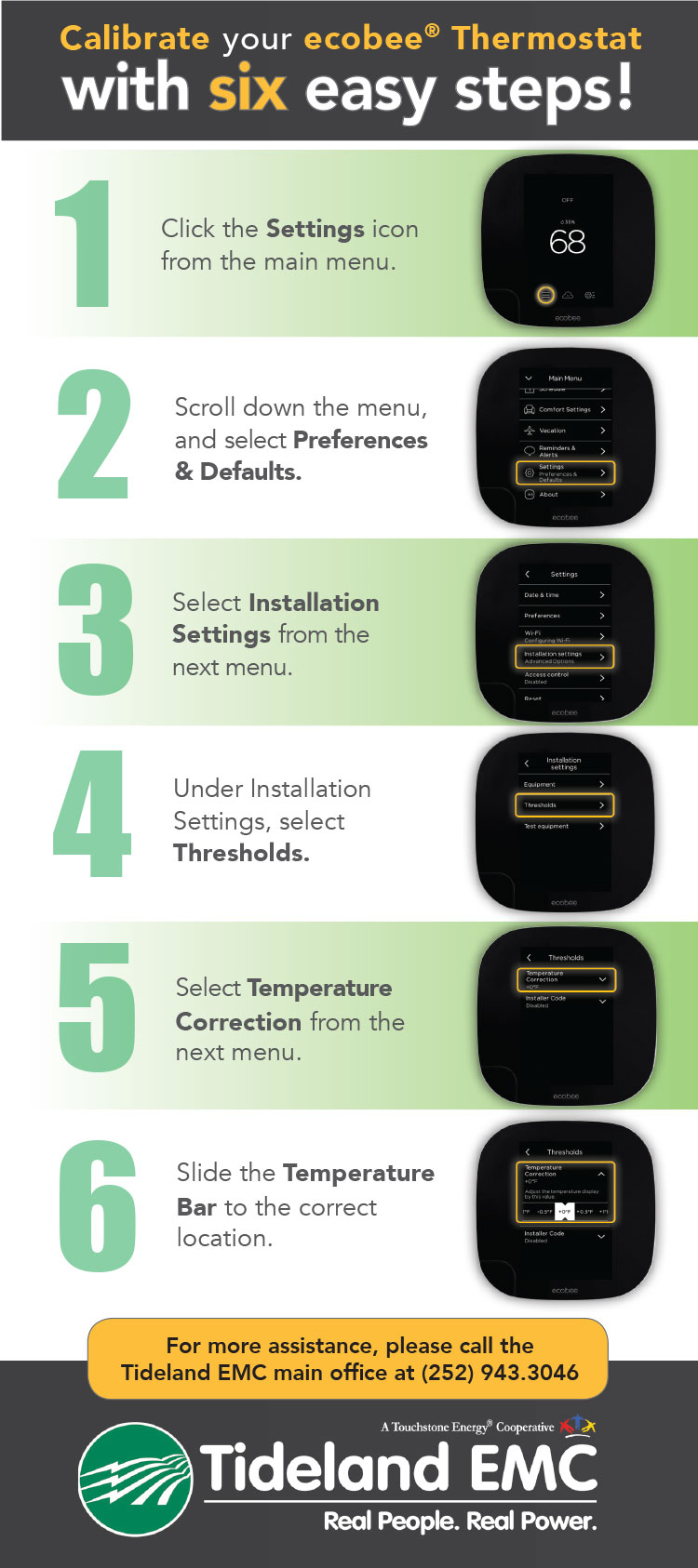 Tid Ecobee Settings