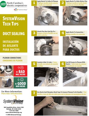 Advanced Energy Duct Sealing Handout 1